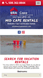 Mobile Screenshot of midcaperentals.com